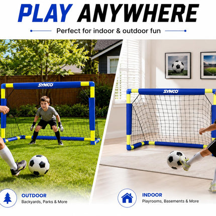 Synco Football Goal Post Foldable For Kids