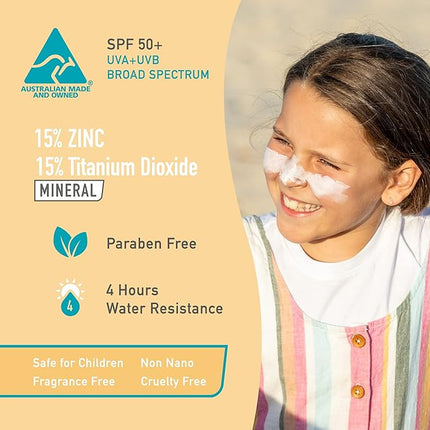 Sun Zapper White Zinc Stick SPF 50+