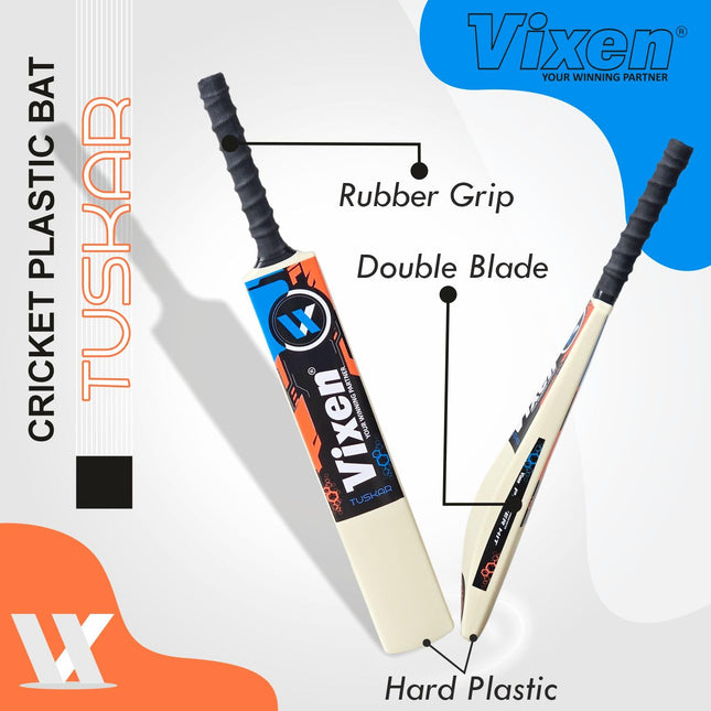Vixen Plastic Cricket Bat Tuskar