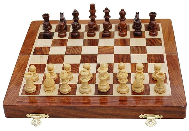 BH Wooden Folding Chess
