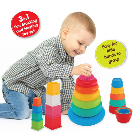 Funskool Stack N Nest Toy Set 10730