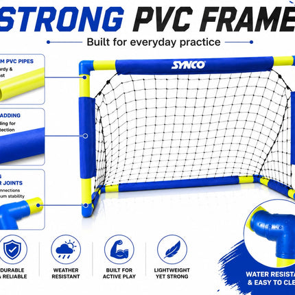 Synco Football Goal Post Foldable For Kids