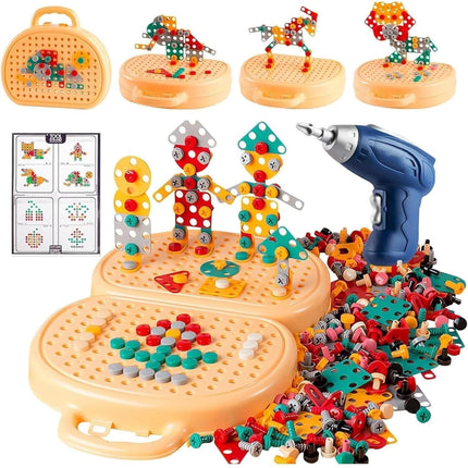 KK DIY Creative Screw Puzzle Suitcase
