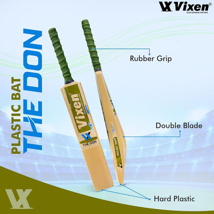 Vixen Plastic Cricket Bat DON