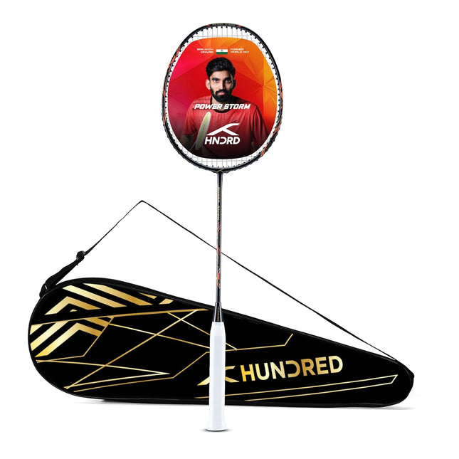 Hundred Power Storm Badminton Racquet