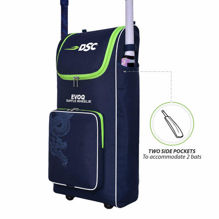 DSC Evoq Duffle Wheelie Cricket Kit Bag