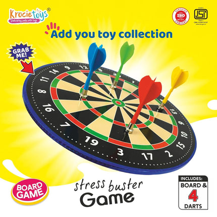 Krocie Toys Magnetic Dart Board Game