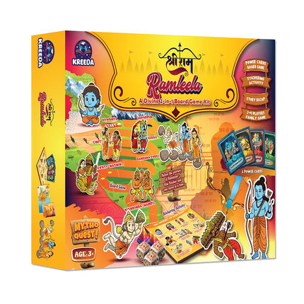 Kreeda Ramleela A Divine 2-in-1 Board Game Kit