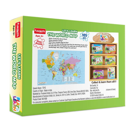 Funskool World Map Puzzle