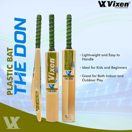Vixen Plastic Cricket Bat DON