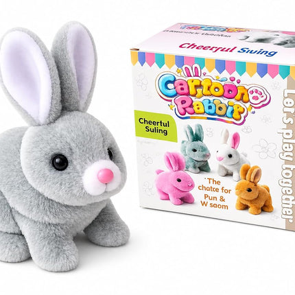 KK Musical Walking Dancing Rabbit Plush Toy