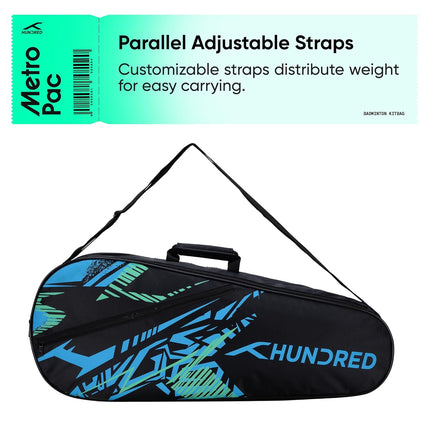 Hundred KB Metropack Badminton Kit Bag