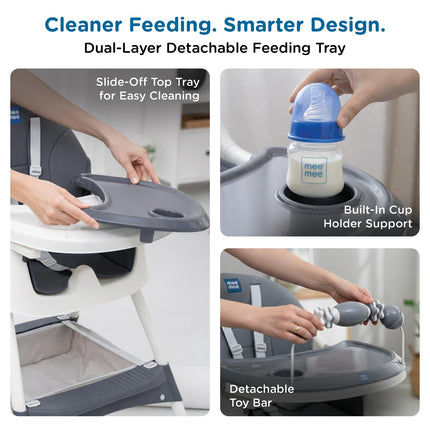 MEE MEE Cherub Baby High Chair Adjustable