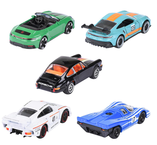 Majorette Porsche Premium 5 Cars Set