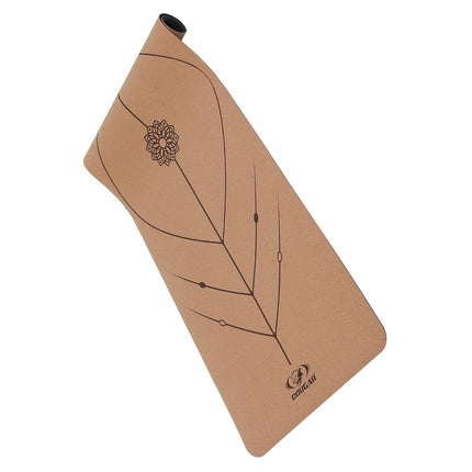 Cougar TPE Cork Yoga Mat
