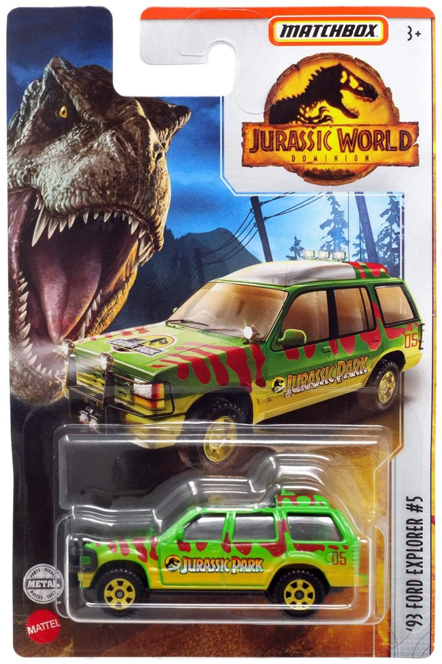 Mattel MatchBox Jurassic World