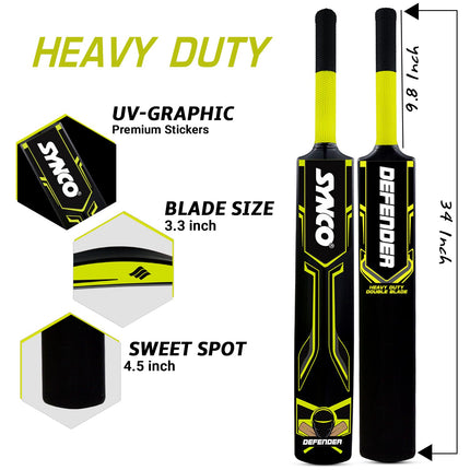 Synco Defender Plastic Cricket Bat