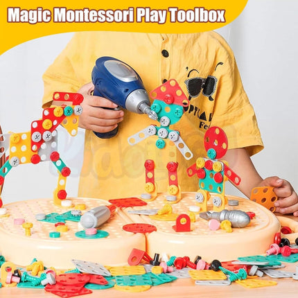 KK DIY Creative Screw Puzzle Suitcase