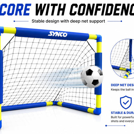 Synco Football Goal Post Foldable For Kids