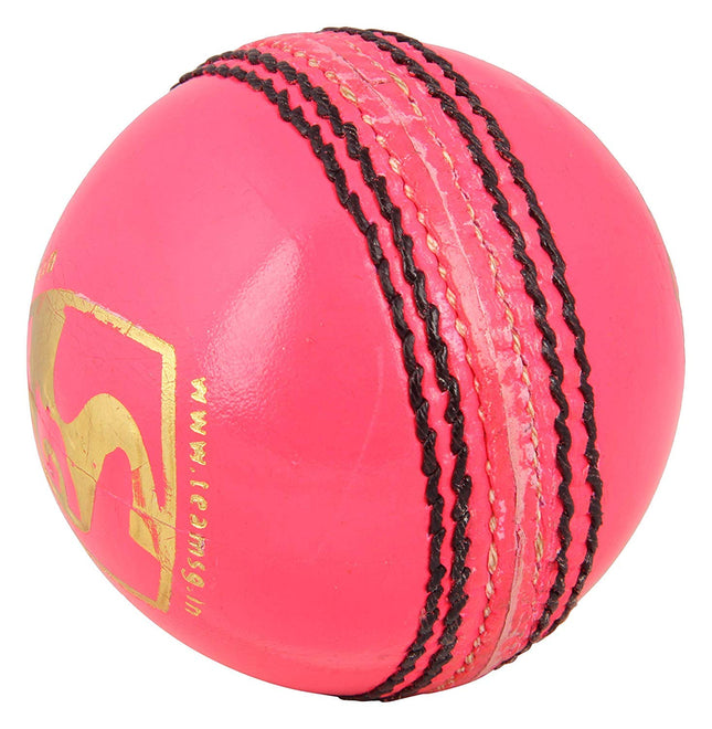 SG Leather Cricket Ball CLUB Pink