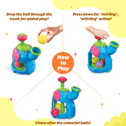 Funskool Jumbo Push & Twirl