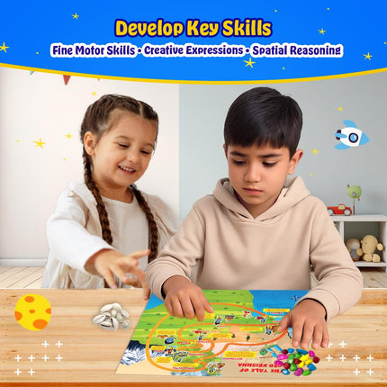 Kreeda Krishna leela A Divine 2-in-1 Board Game Kit