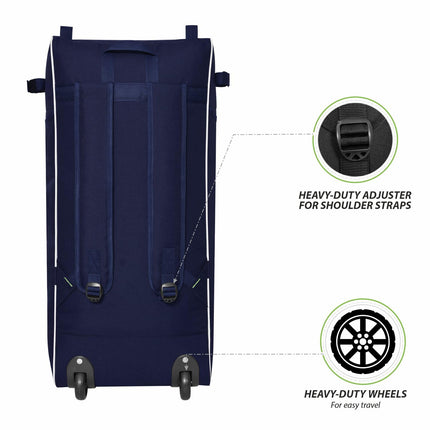 DSC Evoq Duffle Wheelie Cricket Kit Bag