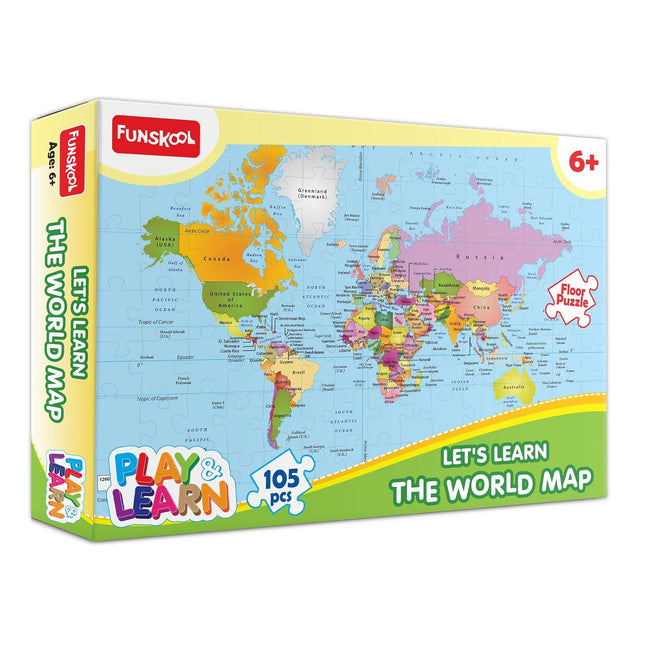 Funskool World Map Puzzle