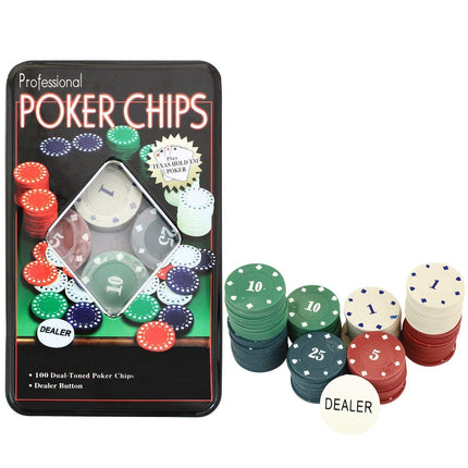 Texas Poker Coin Set