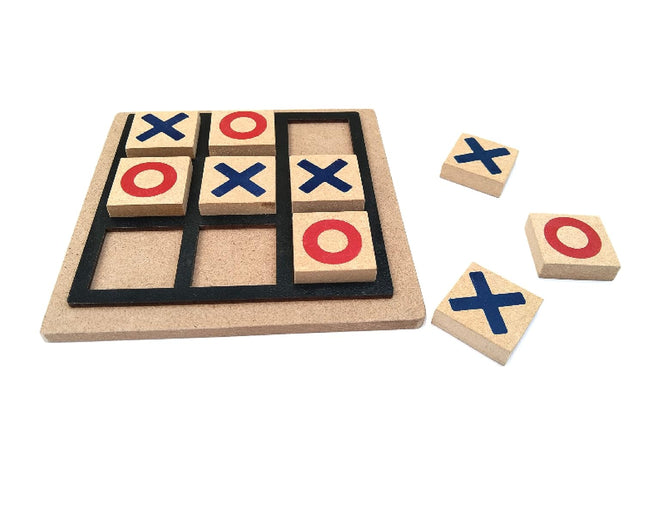 Wooden Tic Tac Toe