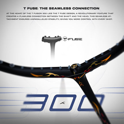 Hundred Badminton Racquet T-Fusion 300