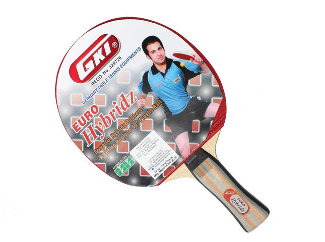 GKI Euro Hybridz Table Tennis Racket