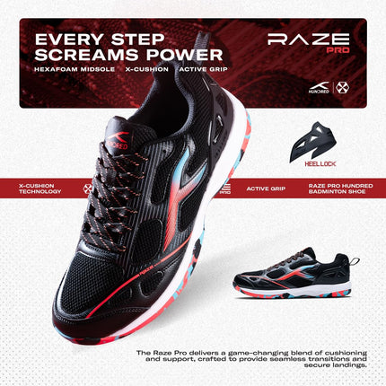 Hundred Raze Pro Badminton Shoe