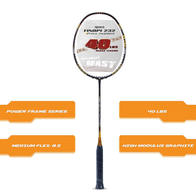 Apacs Badminton Racket Finapi 232 Xtra Power
