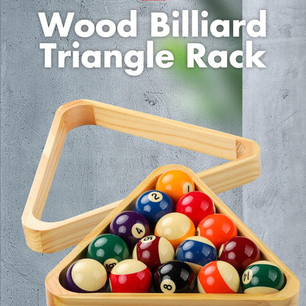 Snooker/Pool Wooden Frame Triangle