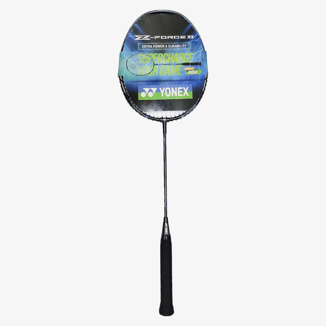 Yonex Z-Force II Strung Badminton Racquet, Black, Aluminum