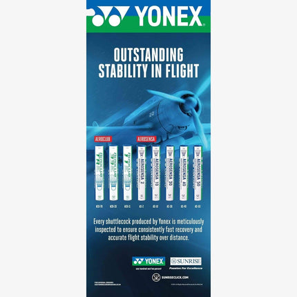 YONEX ACB TR Badminton Feather Shuttlecock, White - (1pc)
