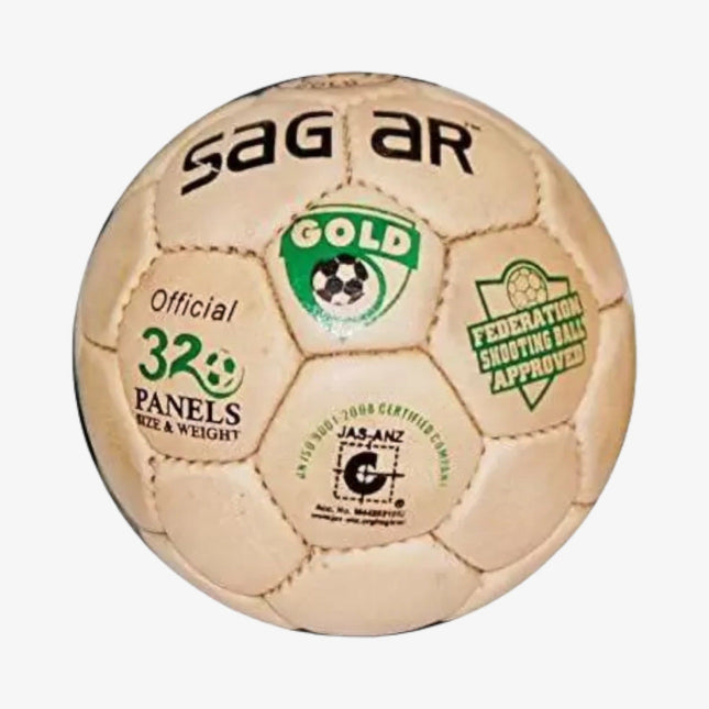 SAGAR Gold PU Shooting Ball 32 Panel