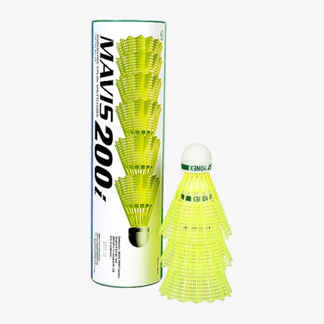 Yonex Mavis 500 Super Nylon Shuttle (Pack of 6)