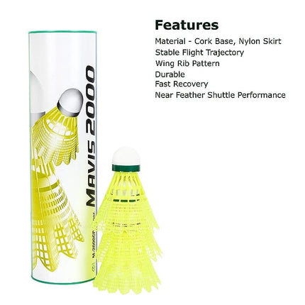 Yonex Mavis 2000 Badminton Shuttlecock