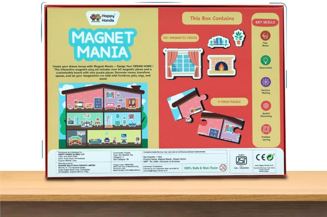 Happy Hands Magnet Mania Dream Home
