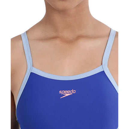 Speedo JF Placement Tinstrap Muscleback One Piece