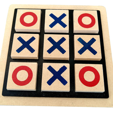 Wooden Tic Tac Toe