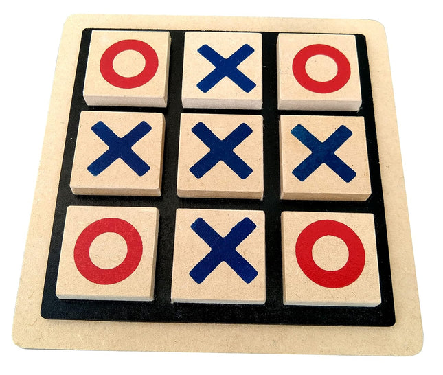 Wooden Tic Tac Toe