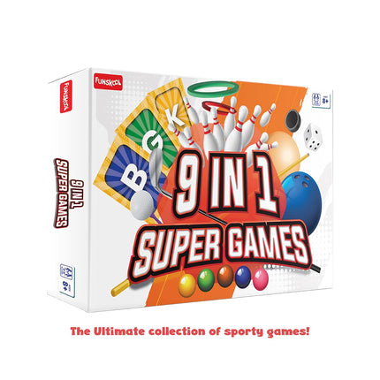 Funskool Super Games 9 in 1