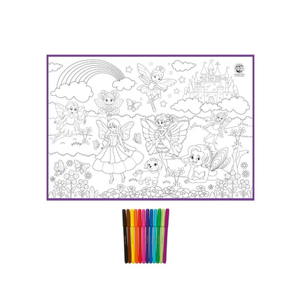 Ratns's 2 In 1 Colouring Mat