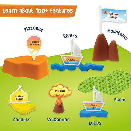 Mapology Physical Features of the World