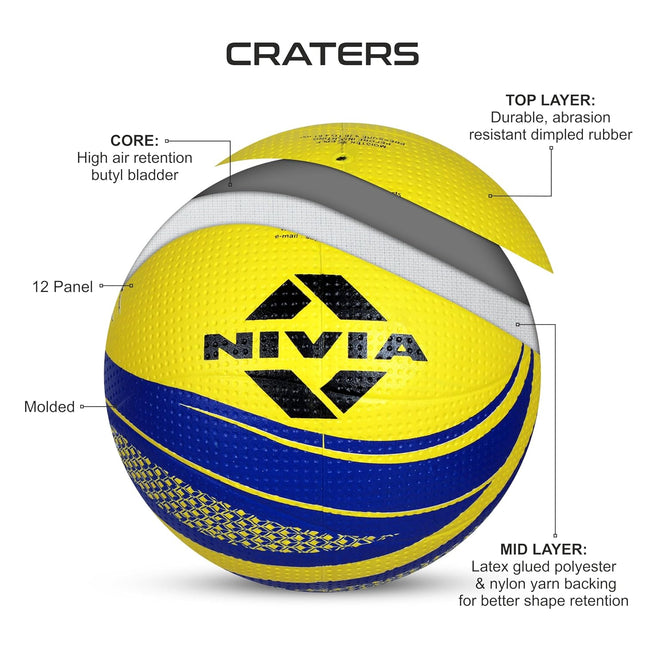 Nivia Volleyball Craters 488