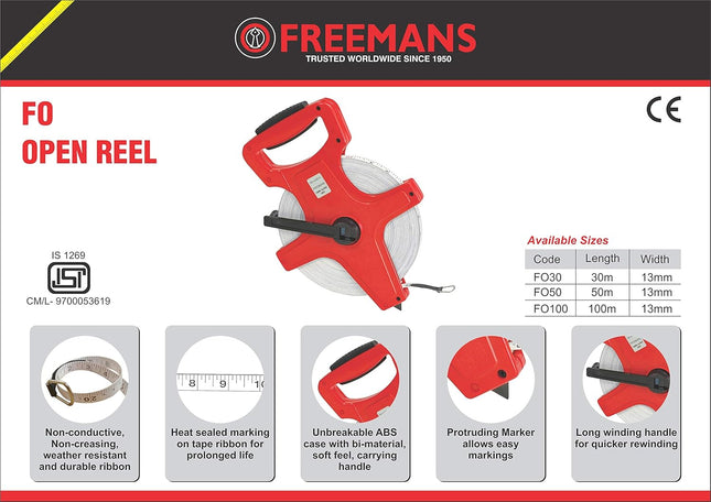 Freeman Measuring Tape 100 MTR