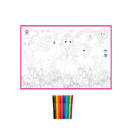Ratns's 2 In 1 Colouring Mat